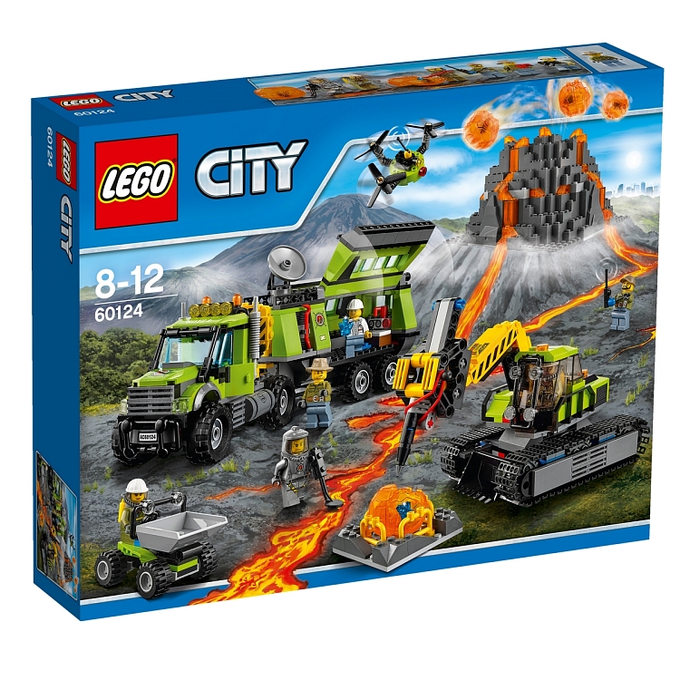 prezent dla dziecka - lego badacze wulkanu