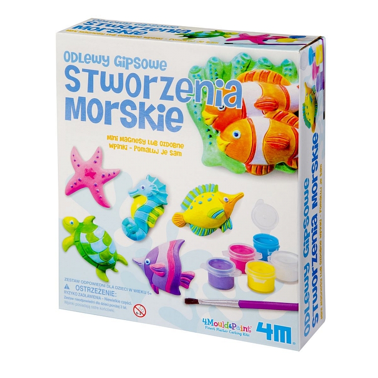 prezent dla dziecka - stworzenia morskie magnes